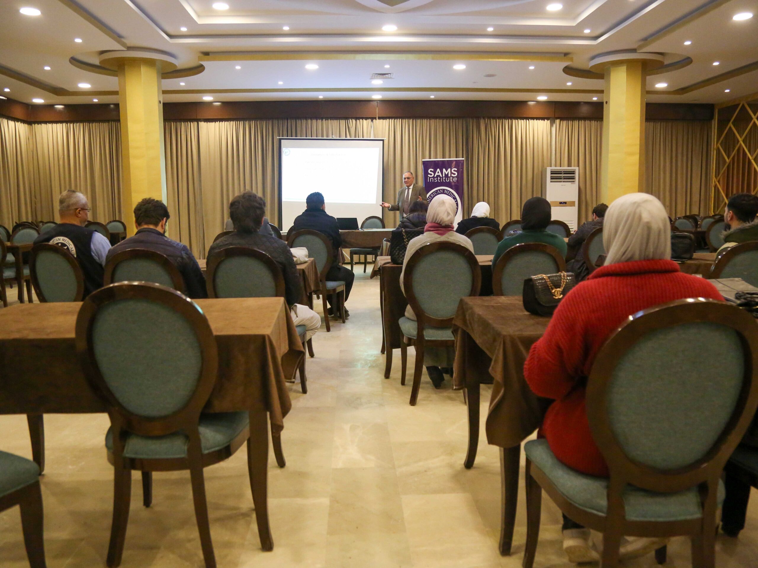 SAMS Organizes Lecture on Ultrasound in Emergency Cases in Deir Ezzor