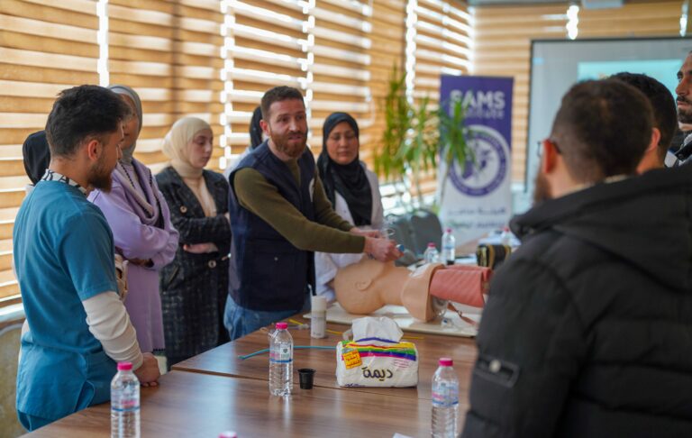 Omar Bin Abdul Aziz Charitable Hospital in Aleppo Hosts Advanced BLS and ACLS Training Course